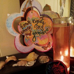 "Brown Eyed Women and Red Grenadine"